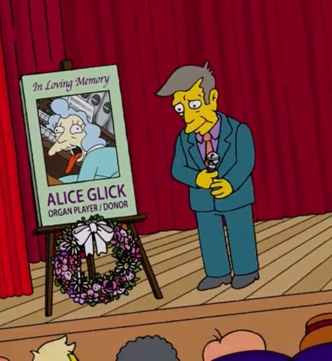 THE SIMPSONS ALICE GLICK