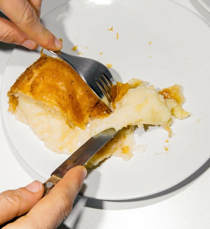 Τo γαλακτομπούρεκo της καρδιάς μου 