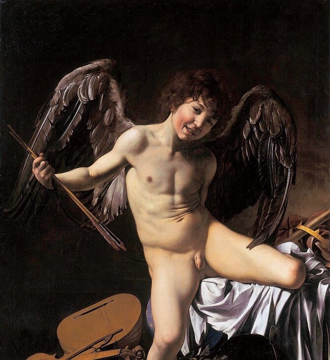 Ποιος ήταν ο Έρωτας με τα μαύρα φτερά του Καραβάτζιο; 