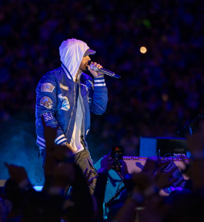 Έμινεμ: Η τρυφερή φωτογραφία της εγγονής του σε συναυλία του 