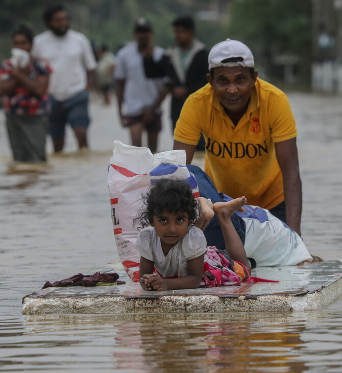 Πάνω από 150 νεκροί στη Σρι Λάνκα μετά τον κυκλώνα «Ντίτβα» – Σε κατάσταση έκτακτης ανάγκης η χώρα