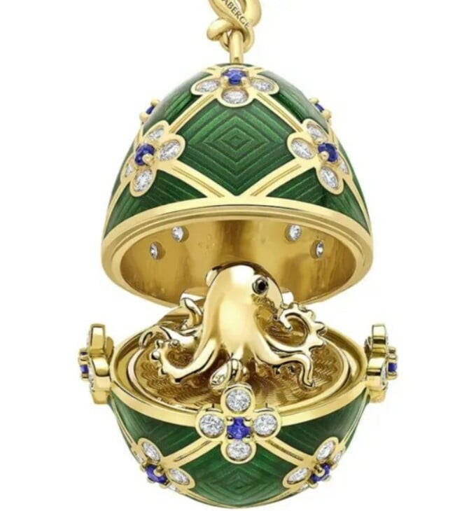 Άνδρας κατηγορείται για κλοπή μετά τους ισχυρισμούς ότι κατάπιε αυγό Φαμπερζέ αξίας 19.000 δολαρίων