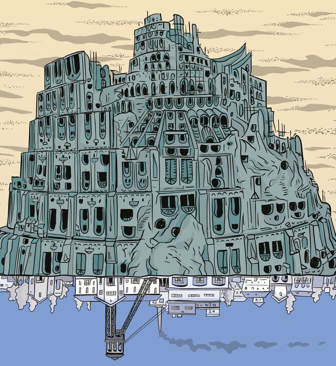 «Babel»: Το νέο αριστουργηματικό graphic novel του Soloúp