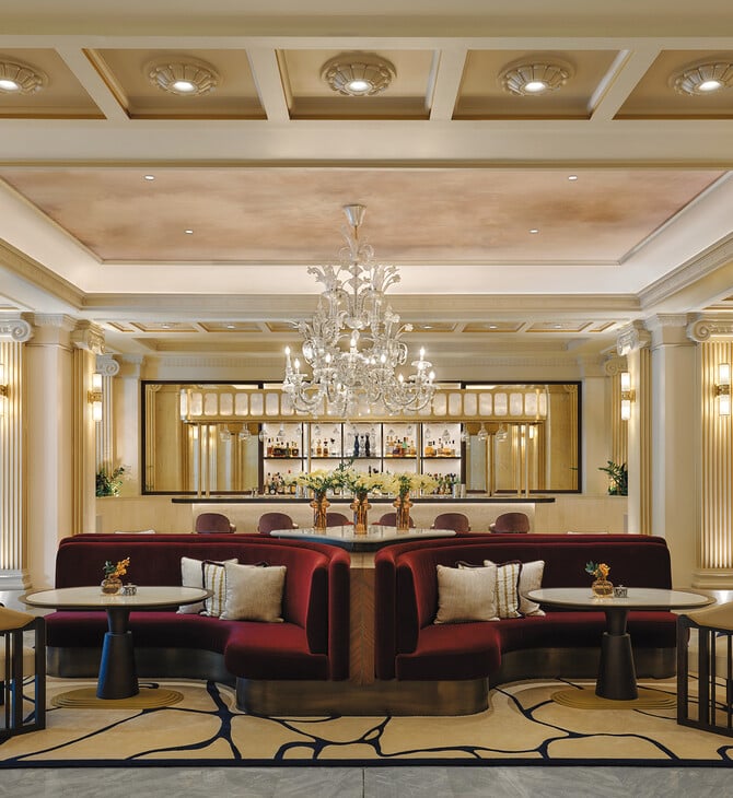 George, The Lobby Bar: Το νέο αστικό στέκι του ξενοδοχείου King George φέρνει την υψηλή αισθητική στη βόλτα μας