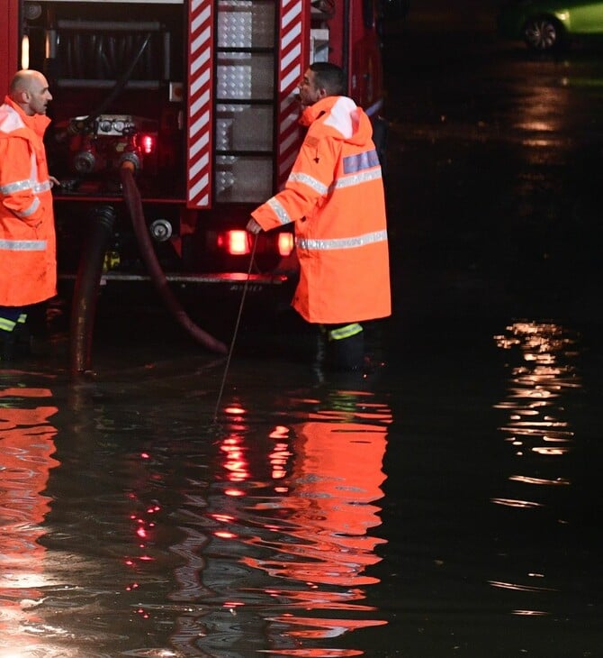 Κακοκαιρία Byron: Η περιοχή που κατέγραψε 278 χιλιοστά βροχής