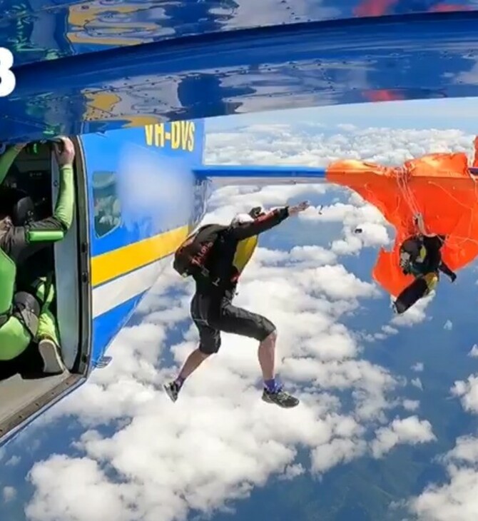 Αλεξιπτωτιστής Διάσωση Αυστραλία