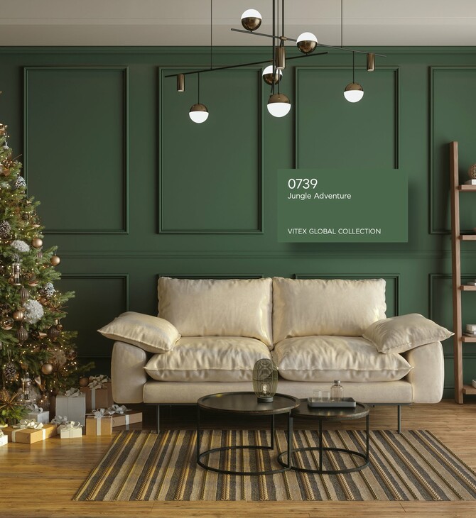 5 μοναδικές χριστουγεννιάτικες αποχρώσεις για να μεταμορφώσετε το σπίτι σας