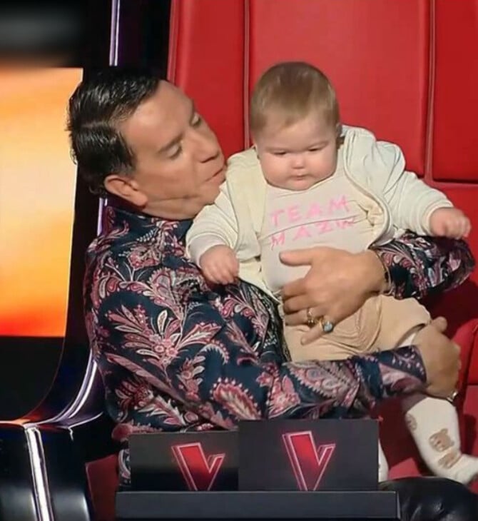 The Voice: Ο Γιώργος Μαζωνάκης πρότεινε σε διαγωνιζόμενη να της βαφτίσει το μωρό