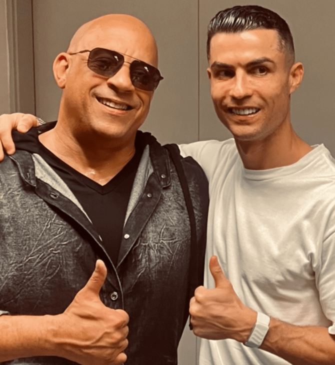 Ο Βιν Ντίζελ αποκάλυψε πως ο Κριστιάνο Ρονάλντο 