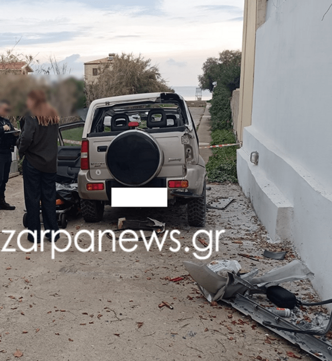 Τροχαίο με νεκρό 37χρονο οδηγό στα Χανιά 