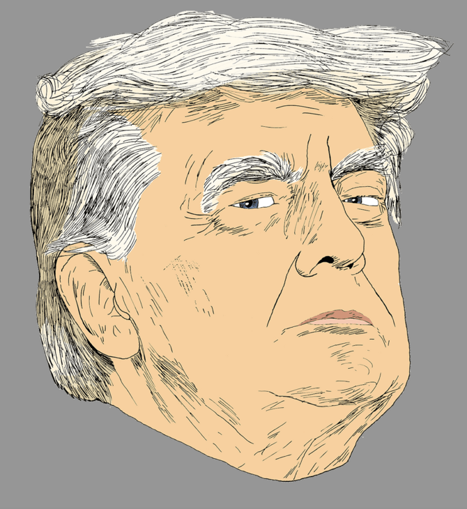 Μια χρονιά που σημαδεύτηκε από τον Τραμπ