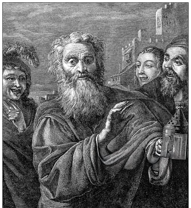 Η επαναστατική φιλοσοφία του Διογένη, του αυθεντικού Κυνικού 