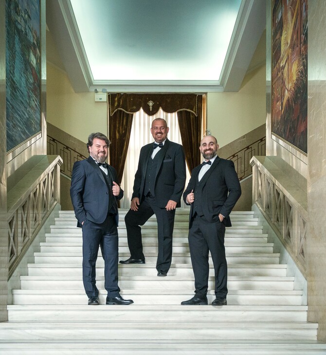 Οι Τρεις Έλληνες Τενόροι υποδέχονται το 2026 με μια λαμπερή Πρωτοχρονιάτικη συναυλία