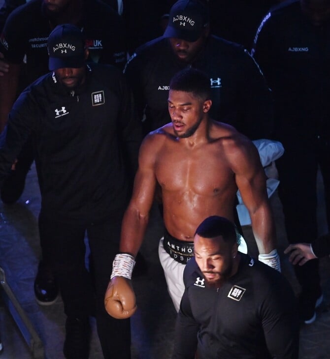 ANTHONY JOSHUA ΤΡΟΧΑΙΟ ΝΙΓΗΡΙΑ ΠΥΓΜΑΧΟΣ