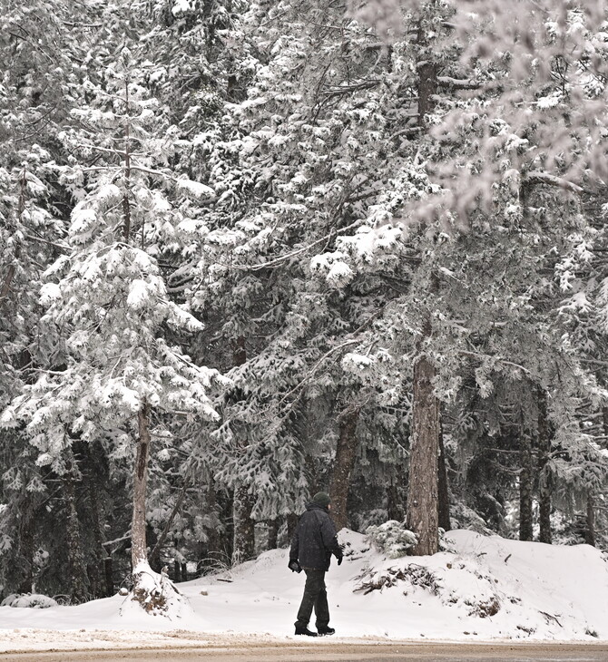 Καιρός: Βροχές και χιόνι αναμένονται σήμερα - 