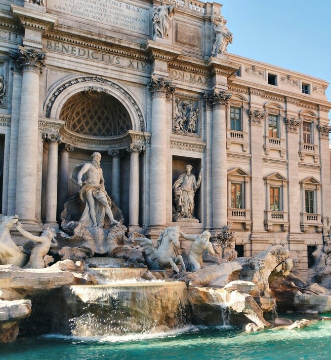 Ρώμη: Σε εφαρμογή από σήμερα το εισιτήριο εισόδου για τη Φοντάνα ντι Τρέβι 