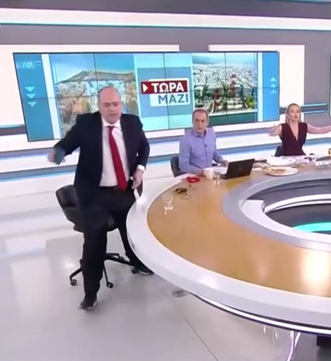 Λαζαρίδης: Καυγάς on air με τη Τζάκρη με αφορμή την Καρυστιανού - Ο βουλευτής έφυγε από το στούντιο