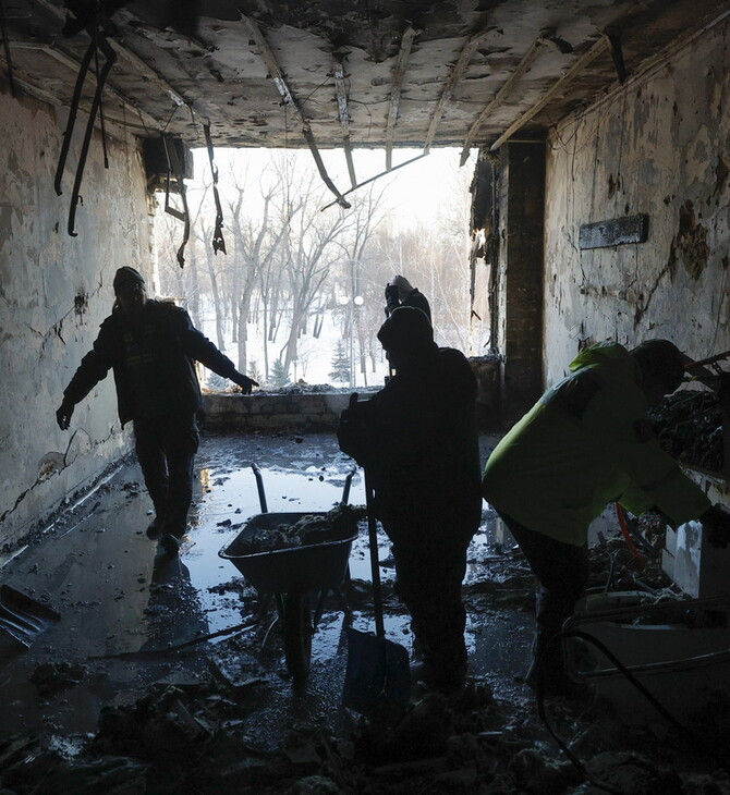 ΚΙΕΒΟ ΟΥΚΡΑΝΙΑ ΡΩΣΙΑ ΕΠΙΘΕΣΕΙΣ ΡΕΥΜΑ ΝΕΡΟ