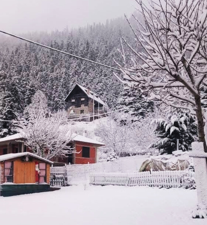 Καιρός: Χιονοπτώσεις σε πόλεις και χωριά – Η χώρα «ντύνεται» στα λευκά