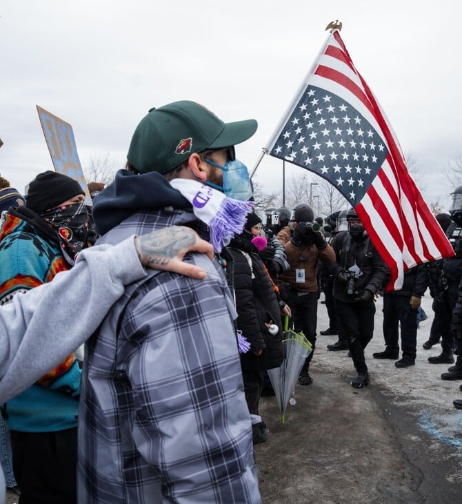 ΜΙΝΕΣΟΤΑ ΝΤΟΝΑΛΝΤ ΤΡΑΜΠ ICE ΗΠΑ