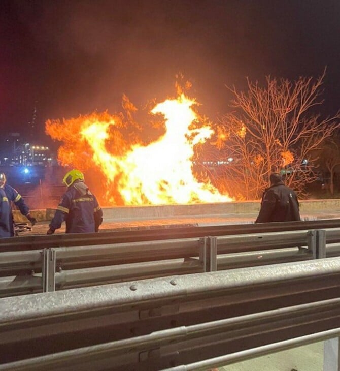 Πέραμα: Υπό πλήρη έλεγψο η φωτιά στα Καζάνια 