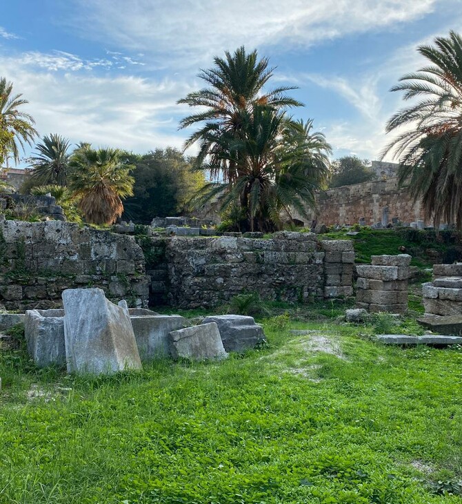 Ρόδος: Ανάδειξη της ρωμαϊκής οδού Cardo και του Τετραπύλου στον αρχαιολογικό χώρο της «Περβόλας»