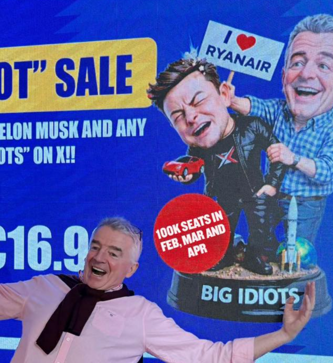 Ο CEO της Ryanair «τα βάζει» με τον Έλον Μασκ, ο οποίος σκέφτεται να αγοράσει την αεροπορική εταιρεία
