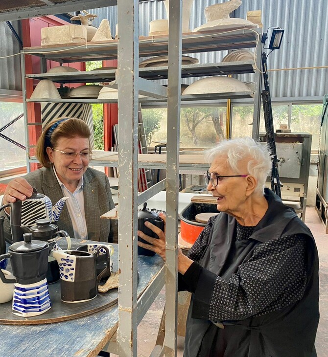 Σε τροχιά επανεκκίνησης το εργαστήριο Κεραμικής της Ελένης Βερναδάκη