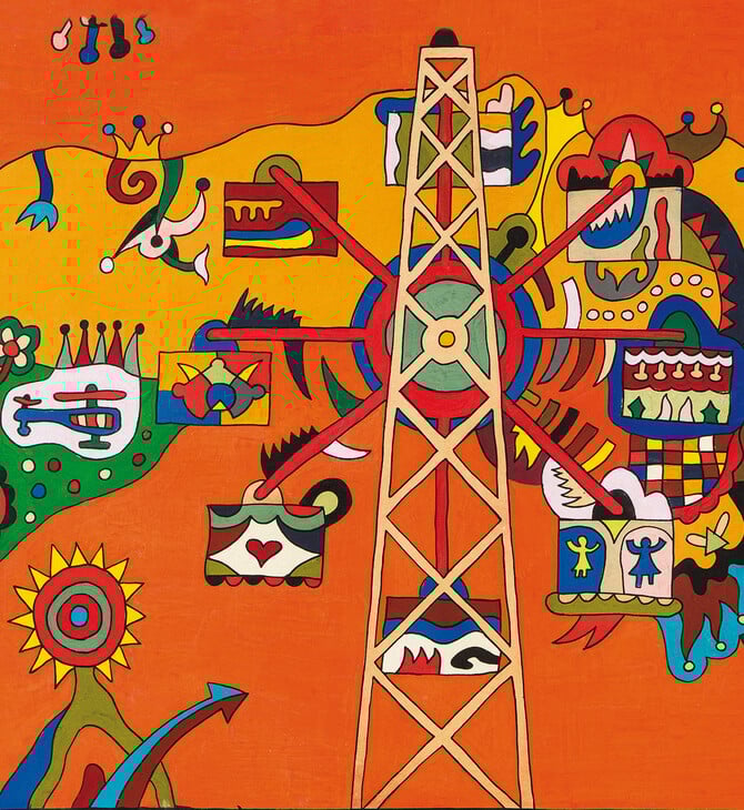 Μια γραμμή κύμα - Αναδρομική 250 έργων του Αλέξη Ακριθάκη στο Μουσείο Μπενάκη