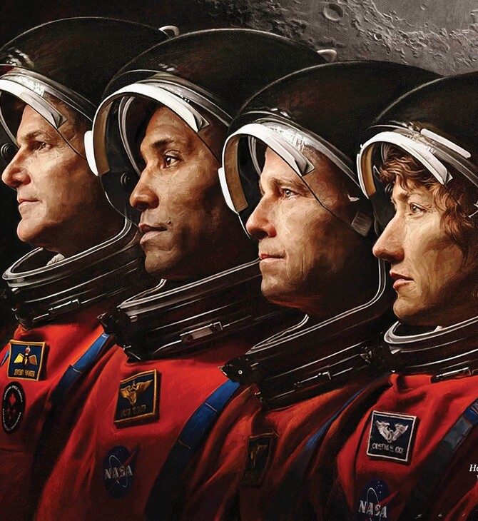 ARTEMIS II NASA ΣΕΛΗΝΗ ΑΣΤΡΟΝΑΥΤΕΣ