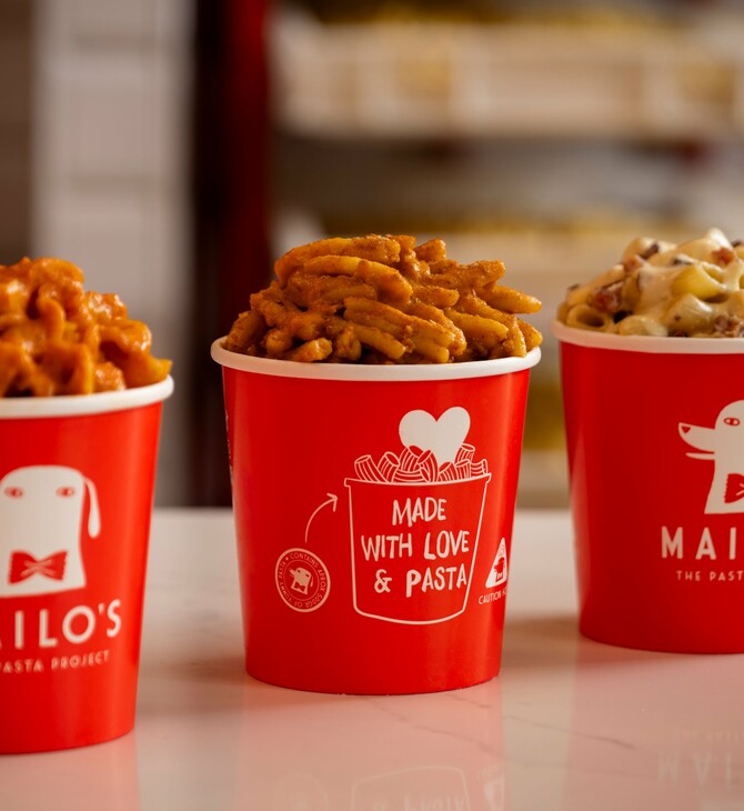 Mailo’s: Tα φρέσκα ζυμαρικά στο κόκκινο cup που αγαπά η Αθήνα