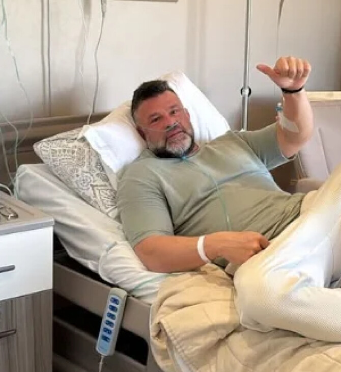 Κώστας Σόμμερ: «Κάποια στιγμή το οξυγόνο μου είχε κατέβει» - Στο νοσοκομείο με πνευμονία ο ηθοποιός