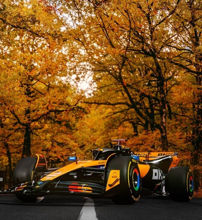 Όταν η ταχύτητα συναντά τη φύση: Το showcar της McLaren Mastercard Formula 1 Team στο δάσος της Φολόης