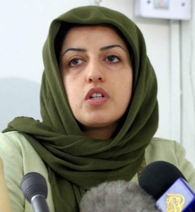 ΝΑΡΤΖΙΣ ΜΟΧΑΜΝΤΙ ΙΡΑΝ ΑΠΕΡΓΙΑ ΠΕΙΝΑΣ ΝΟΜΠΕΛ ΕΙΡΗΝΗΣ