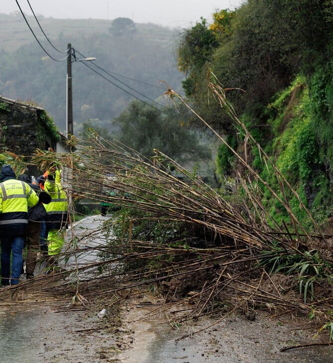 ΠΟΡΤΟΓΑΛΙΑ ΚΑΚΟΚΑΙΡΙΑ ΠΛΗΜΜΥΡΕΣ ΒΡΟΧΟΠΤΩΣΕΙΣ