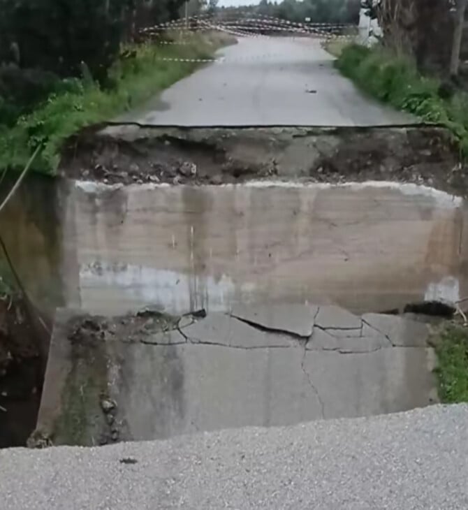 Κακοκαιρία: Ανυπολόγιστες ζημιές σε Πελοπόννησο και Κρήτη - Κατολισθήσεις και υπερχειλίσεις ποταμών