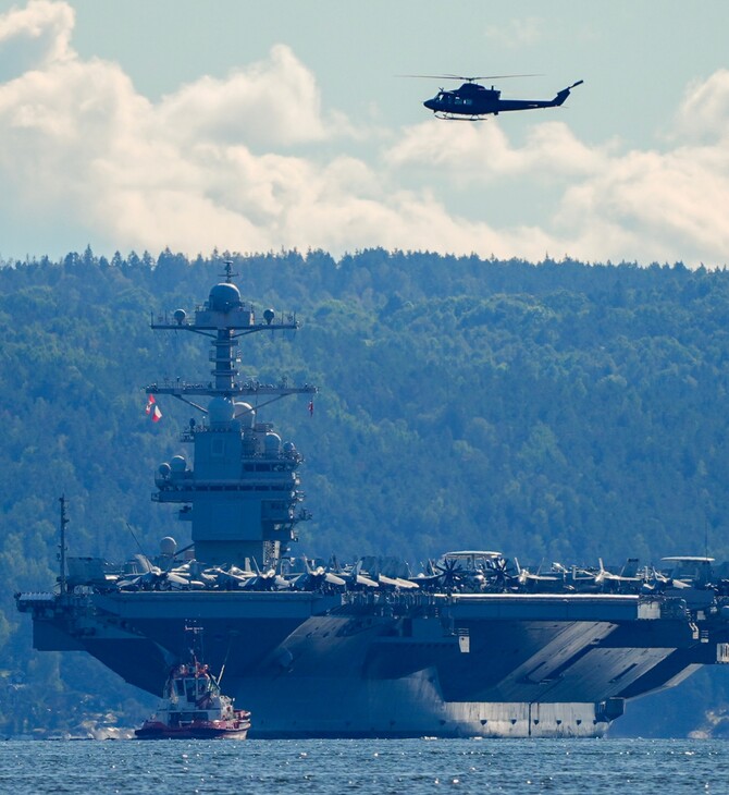 ΙΡΑΝ ΗΠΑ ΑΕΡΟΠΛΑΝΟΦΟΡΟ ΝΑΥΤΕΣ