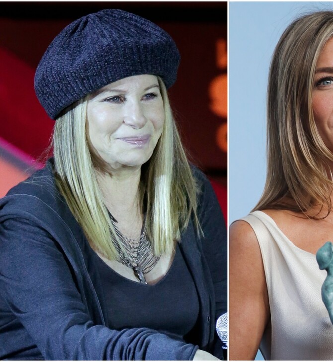 ΜΠΑΡΜΠΡΑ ΣΤΡΕΙΖΑΝΤ ΤΖΕΝΙΦΕΡ ΑΝΙΣΤΟΝ