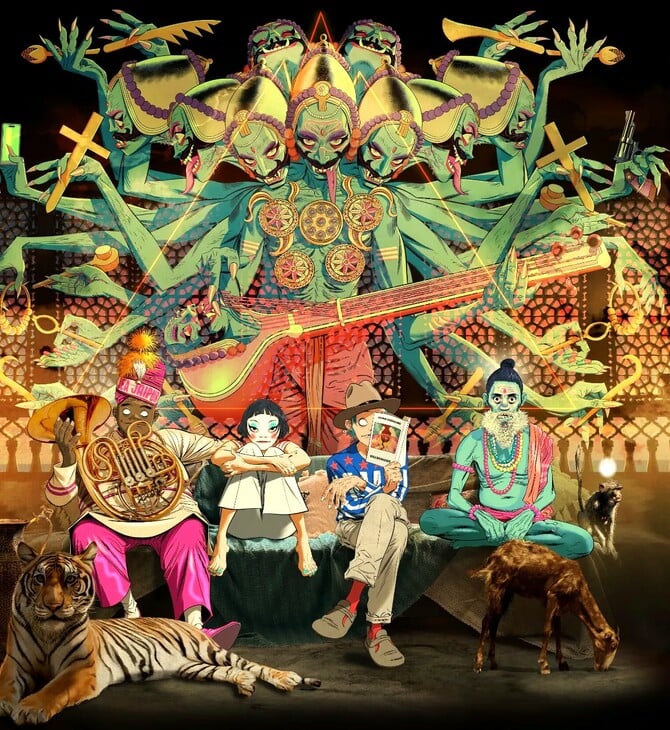 Οι Gorillaz κυκλοφόρησαν το νέο τους άλμπουμ “The Mountain”