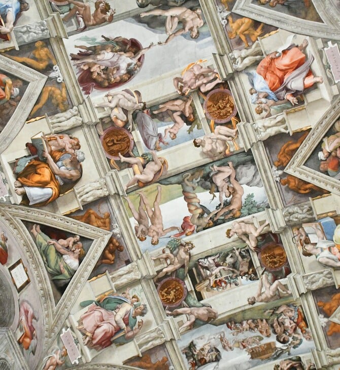 ΚΑΠΕΛΑ ΣΙΞΤΙΝΑ ΜΙΧΑΗΛ ΑΓΓΕΛΟΣ ΒΑΤΙΚΑΝΟ