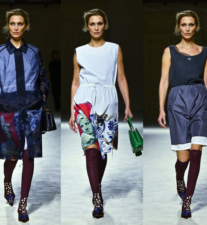 Μιλάνο 2026: Το στριπτίζ της Prada και μινιμαλισμός με ψυχή σε Marni και Jil Sander