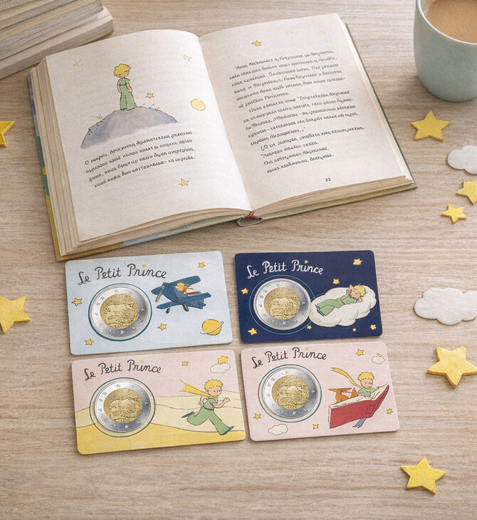 Το Coins Club Greece γιορτάζει τα 80 χρόνια «Μικρός Πρίγκιπας» 