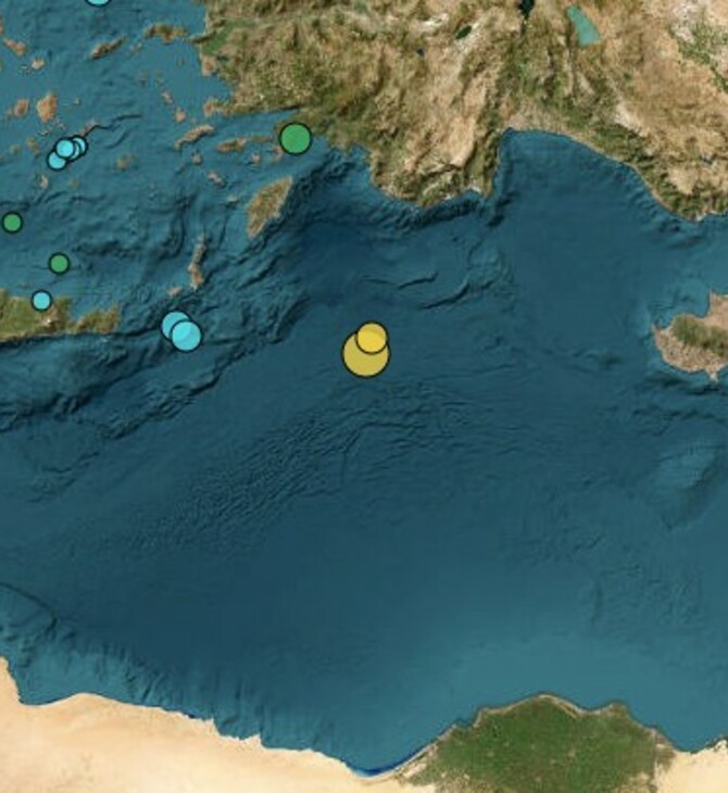 Σεισμός 4,4 Ρίχτερ στο Καστελλόριζο