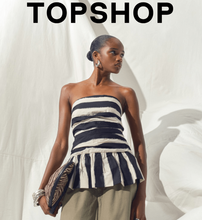 Η TOPSHOP επιστρέφει δυναμικά