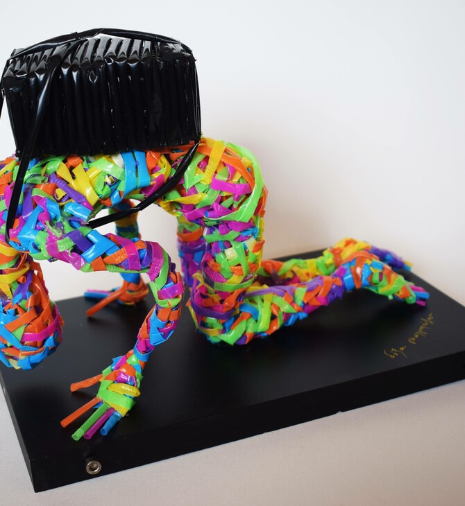 «Οι άνθρωποί μου»- Η τέχνη της επανάχρησης: Μια εικαστική έκθεση με οικολογικό αποτύπωμα