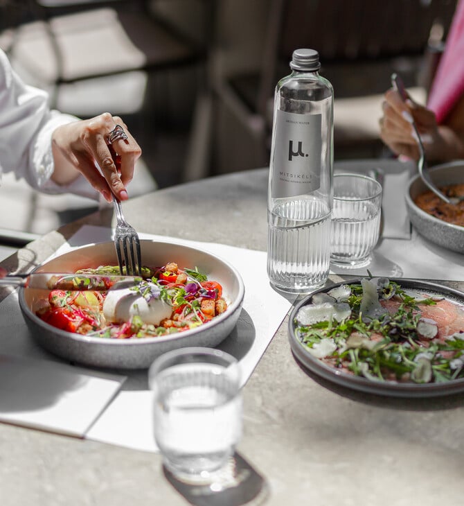 Το μ. υπογράφει την premium εμπειρία νερού στο 10ο Dine Athens Restaurant Week