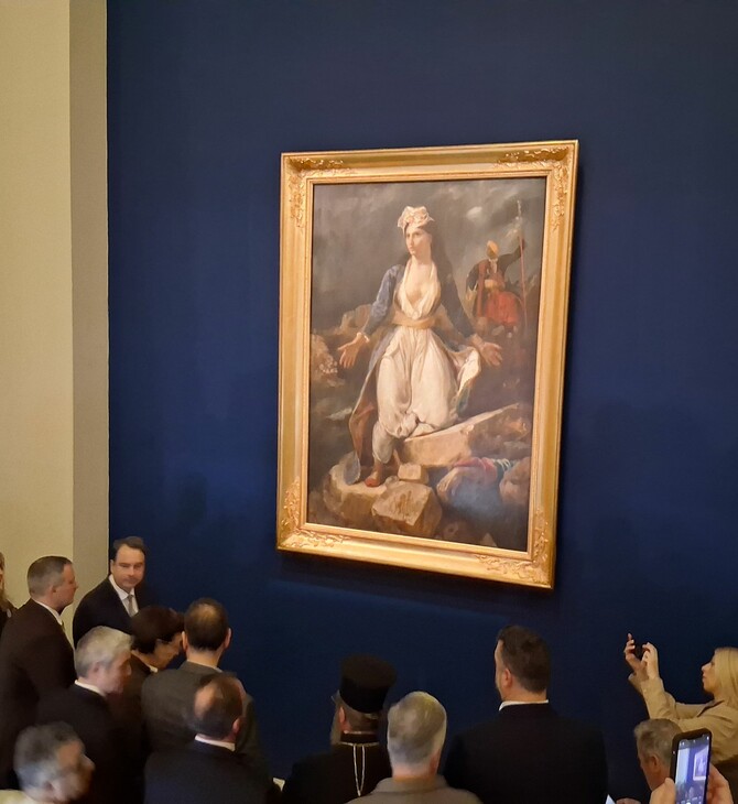 Ο Ευγένιος Ντελακρουά στο Μεσολόγγι