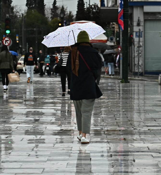 ΚΑΙΡΟΣ ΚΟΛΥΣΑΣ ΒΡΟΧΕΣ ΑΘΗΝΑ