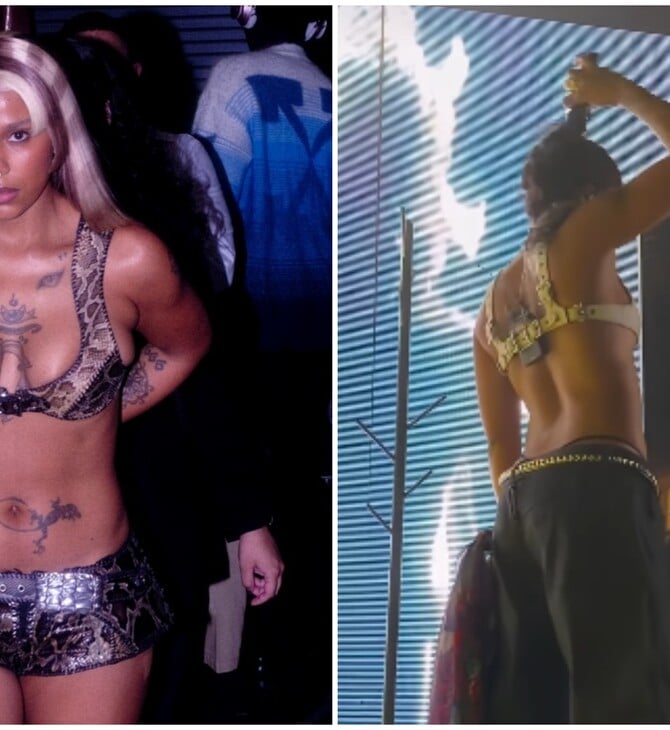 Η Tokischa ξύρισε το κεφάλι της live στη σκηνή