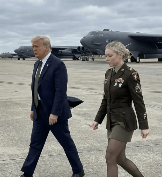 Η "τέλεια" ξανθιά του MAGA έγινε viral και αποδείχθηκε AI